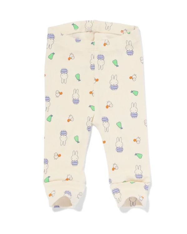 HEMA Nijntje Newborn Legging Ecru (ecru)