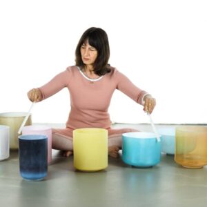 Klankbad met Alchemy Crystal Bowls