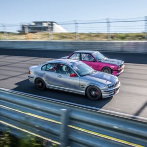 Mee-racen en zelf racen op circuit