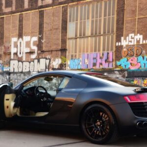 Rijden in een Audi R8