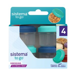 Set van 4 Dressingpotjes