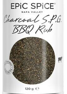 Epic Spice - Charcoal S.P.G. BBQ rub - 120 gr