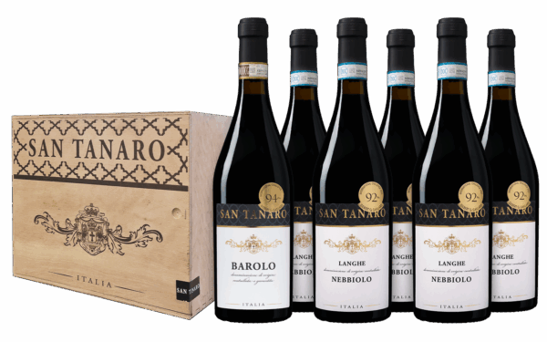 San Tanaro Wijnkist (5 x Nebbiolo & 1 x Barolo)