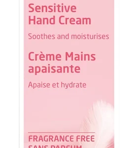 weleda sensitive handcrème parfumvrij