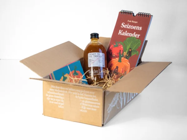 Zin in de Zomer pakket: seizoenskalender + siroop cadeau