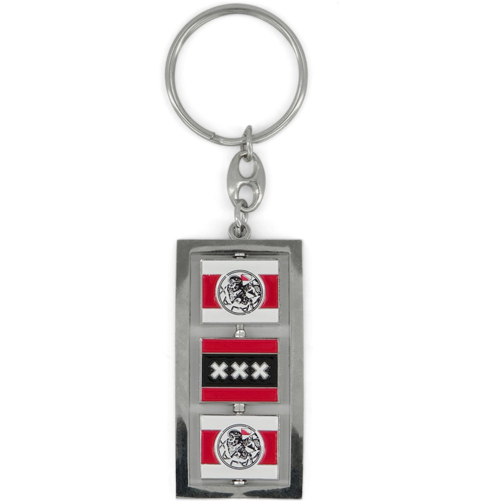 Ajax Sleutelhanger 3 Kubus Oud Logo