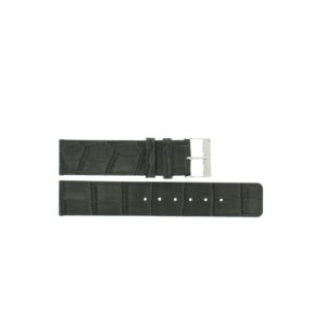 Horlogeband Universeel G810 Leder Grijs 20mm