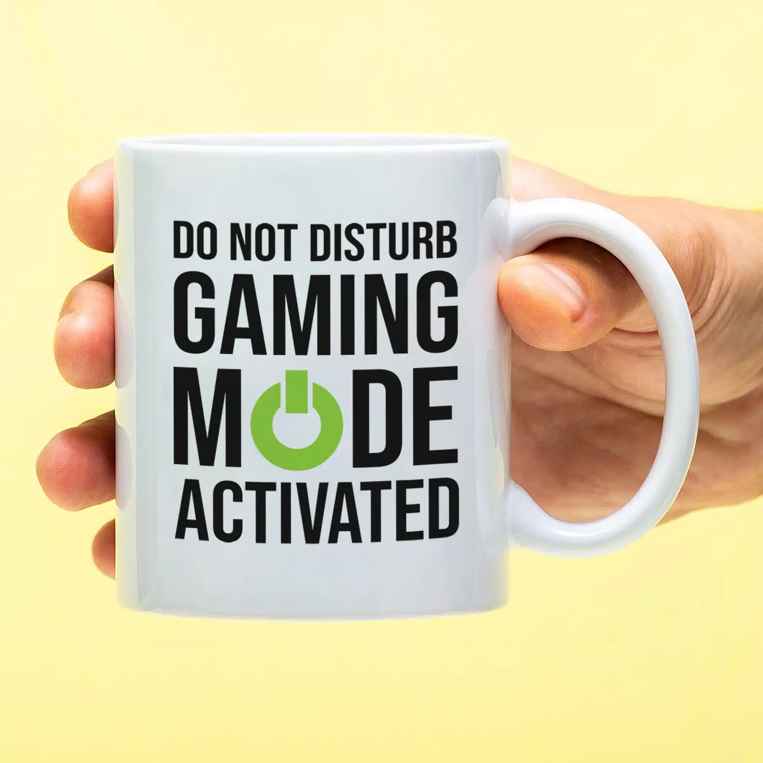 mok voor gamers gaming mode