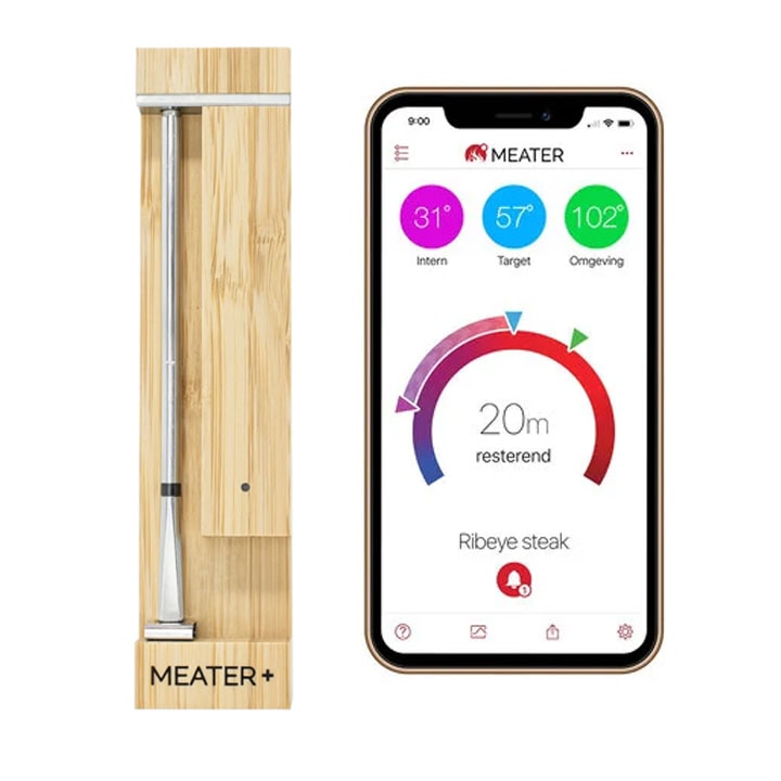 Meater 2 Plus - Bluetooth Vleesthermometer - 50m