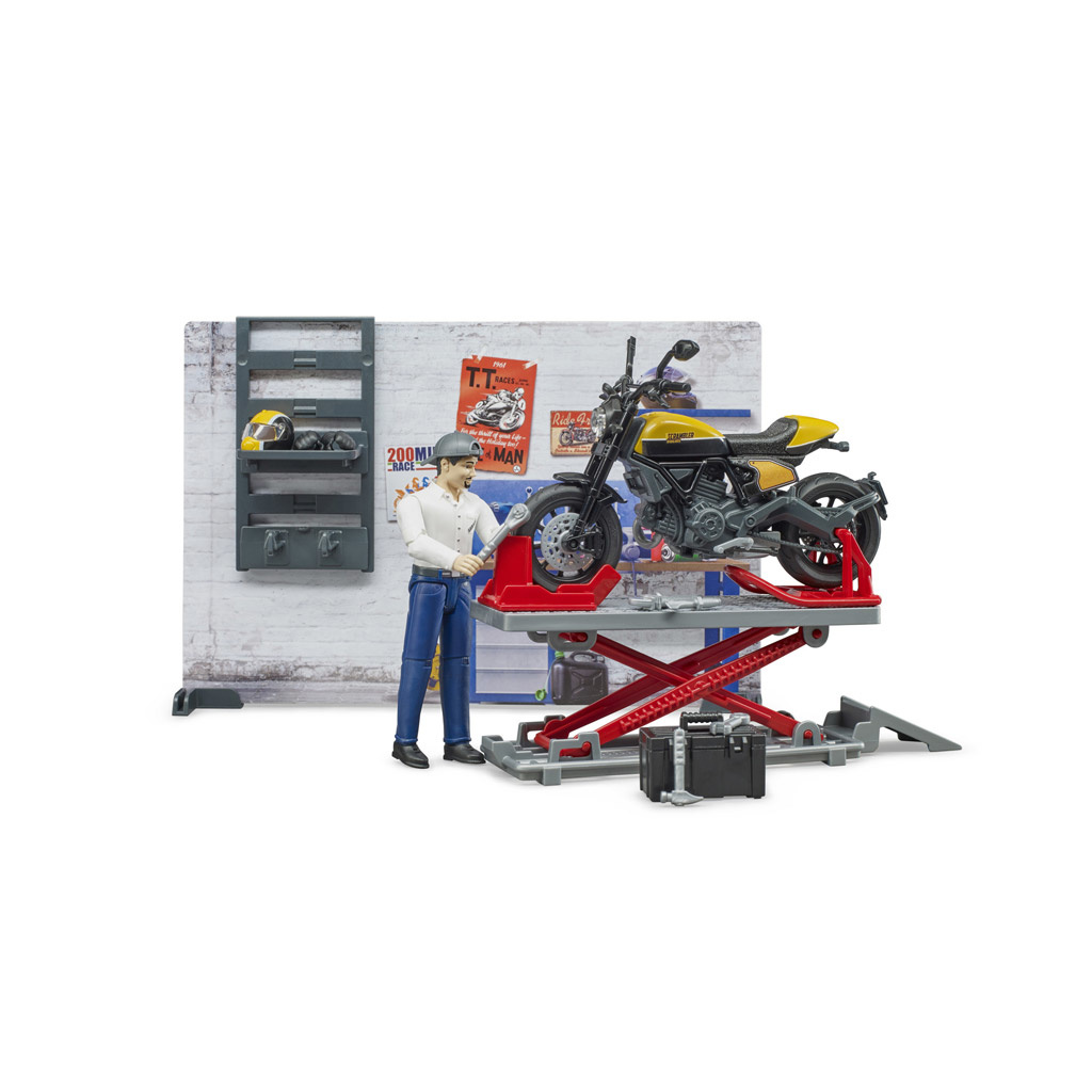 Motorfiets service Scrambler Ducati Full Throttle van Bruder