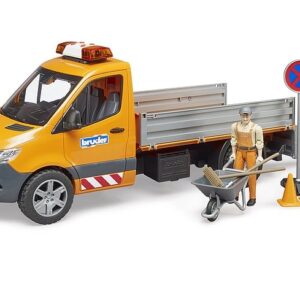 Bruder Mercedes Benz Sprinter met Bestuurder en Accessoires