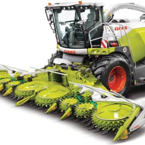 Britains Claas Jaguar 980 met Orbis 900 maisbek 1:32