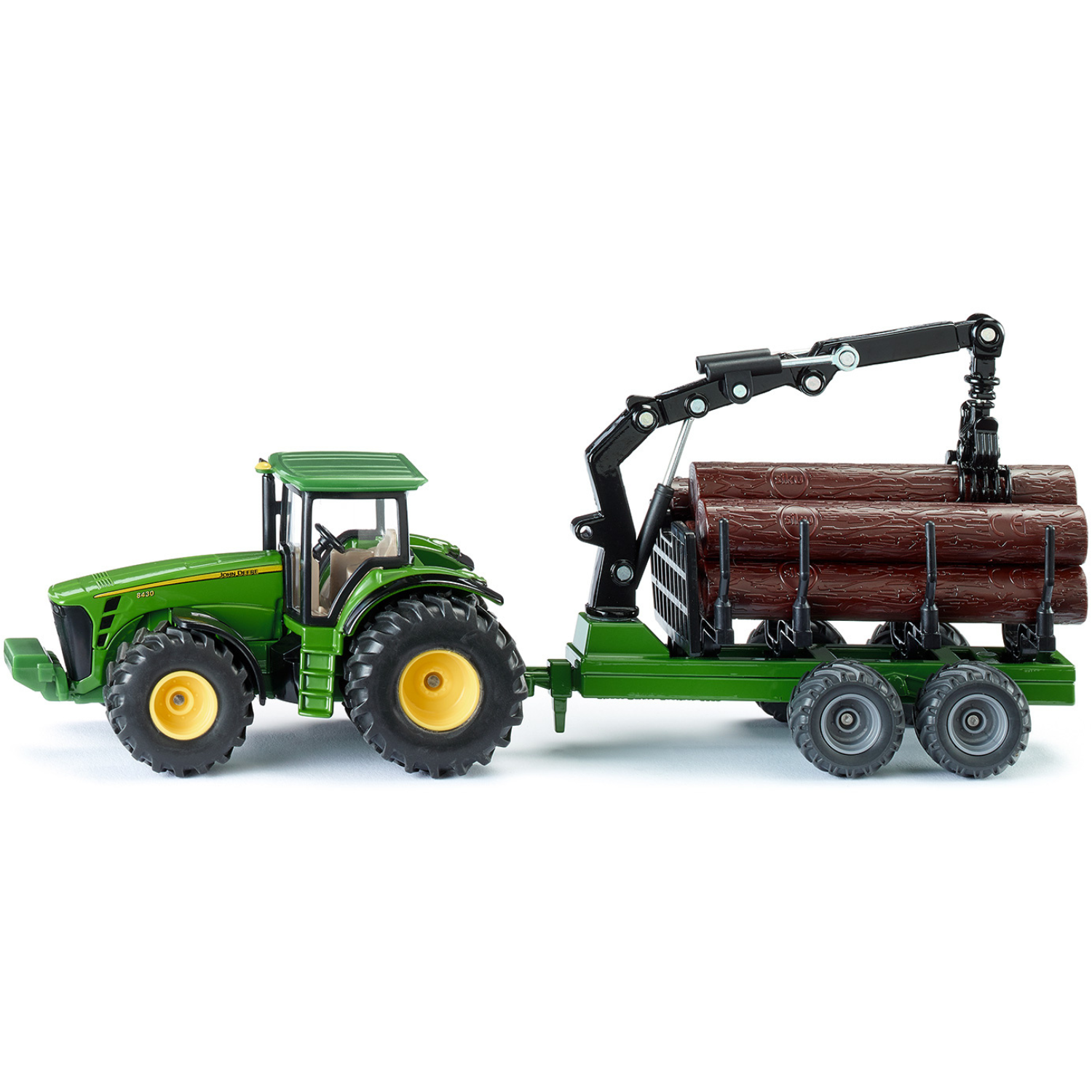 SIKU John Deere met houttransport