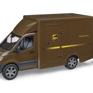 Bruder Mercedes Benz Sprinter UPS met Chauffeur en Accessoires