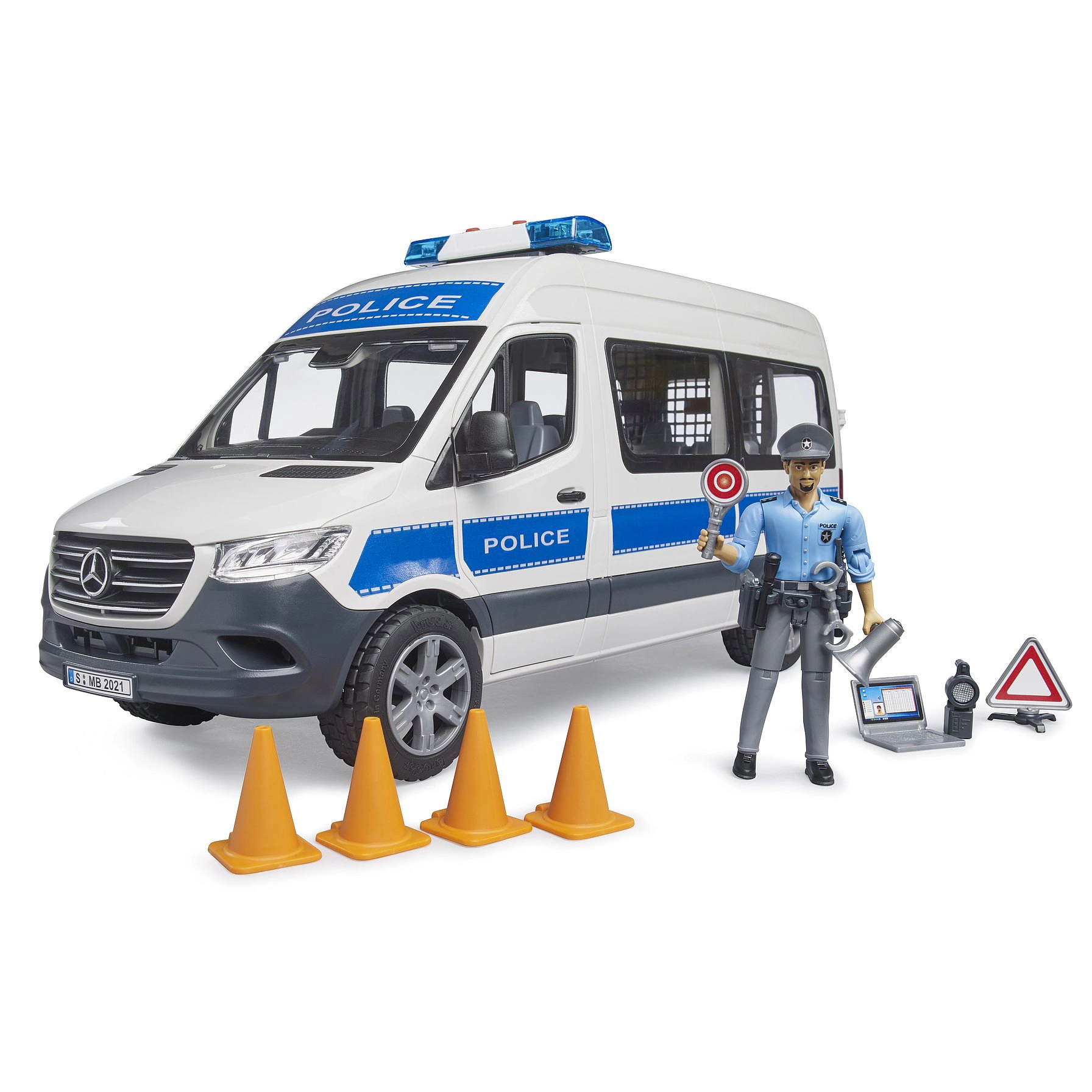 Bruder MB Sprinter Politievoertuig 1:16