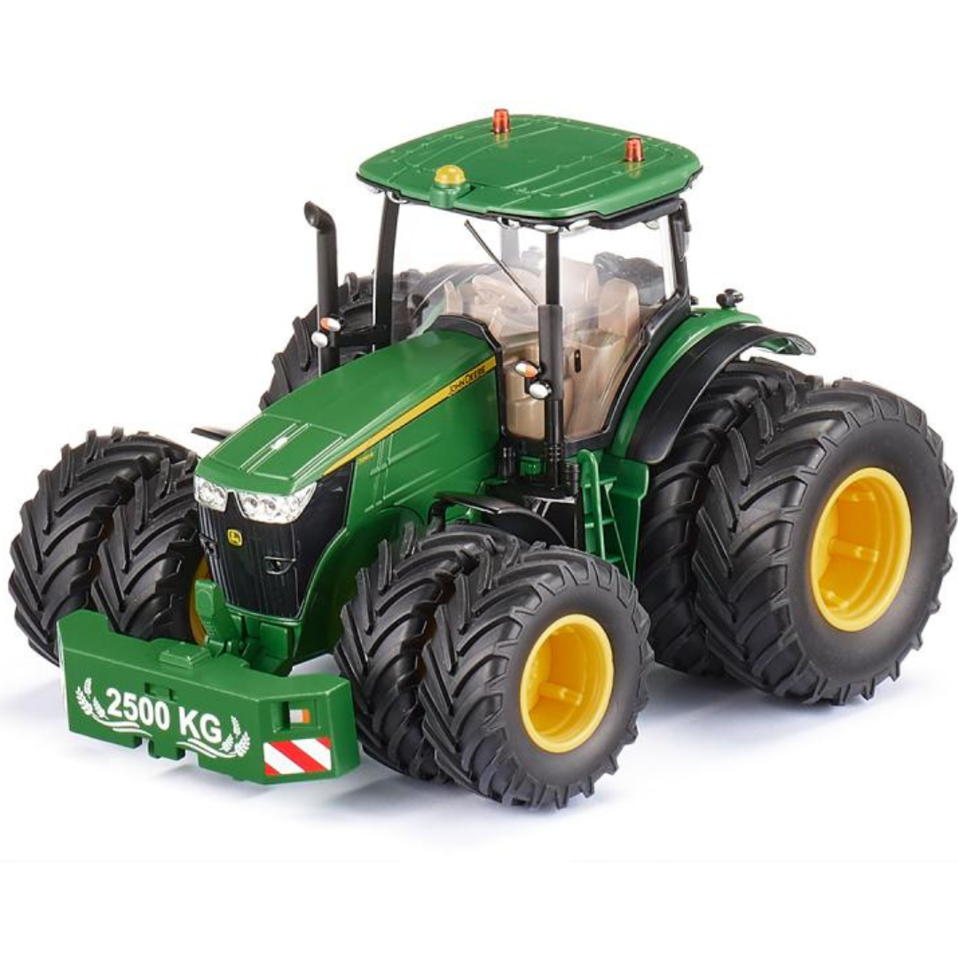 John Deere 7290R met dubbele banden met Bluetooth app control 1:32