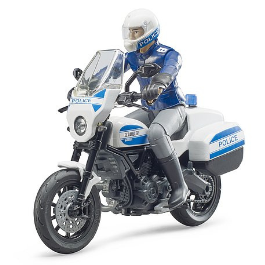 Scrambler Ducati politie motorfiets van Bruder