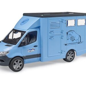 Bruder Mercedes Benz Paardentransporter Inclusief paard