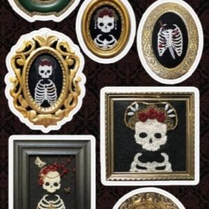Stickii Stickervel - Skeleton Gallery
