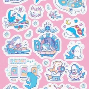 Stickii Stickervel -Stellar Sharks