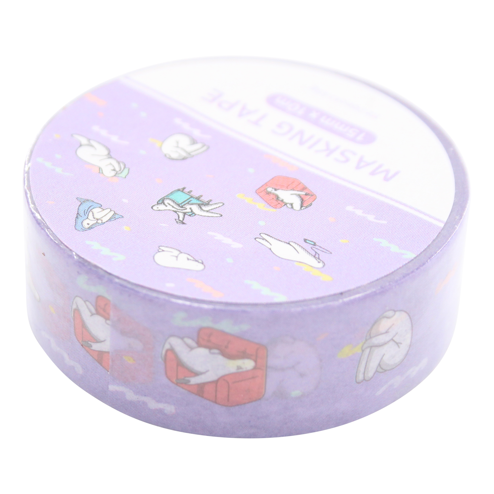Mr.Donothing Mr.Donothing Masking / washi tape - Paars