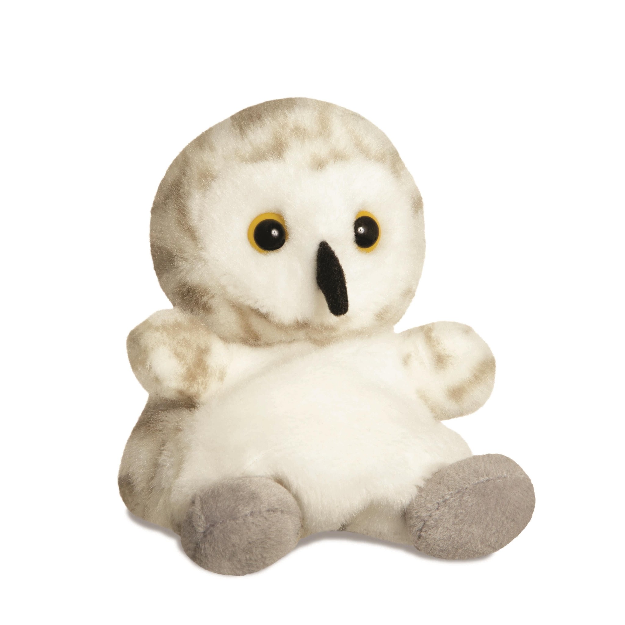 Palm Pals Sneeuwuil knuffeltje - 13 cm