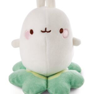 Molang Molang knuffeltje op klaver - 12 cm