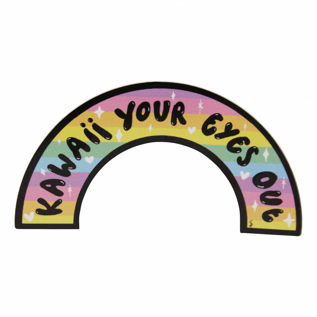 Kawaii your eyes out - sticker