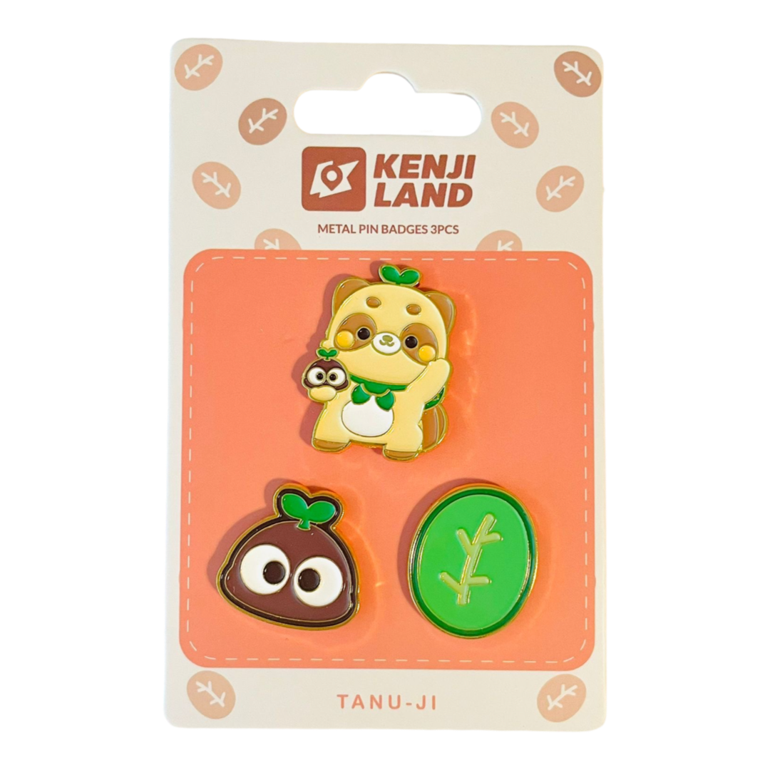 Kenji Driedelige set pins - KLAND TANU - JI
