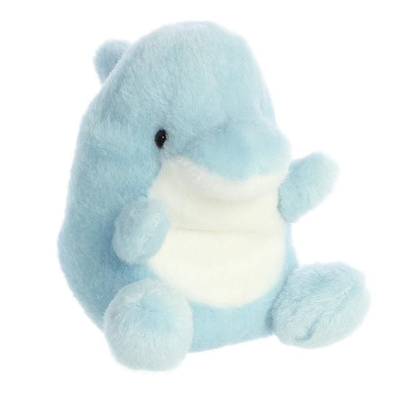 Palm Pals Dolfijn knuffeltje - 13 cm