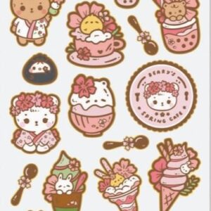 Stickii Stickervel - Berry's Spring Cafe