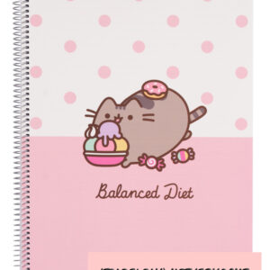 Pusheen Pusheen A4 notebook met lijntjes - Balanced Diet