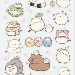 Stickii Stickervel - Capy and Birdy Besties