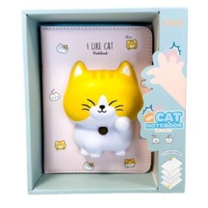 Kenji Squishy notebook A5 - Kat
