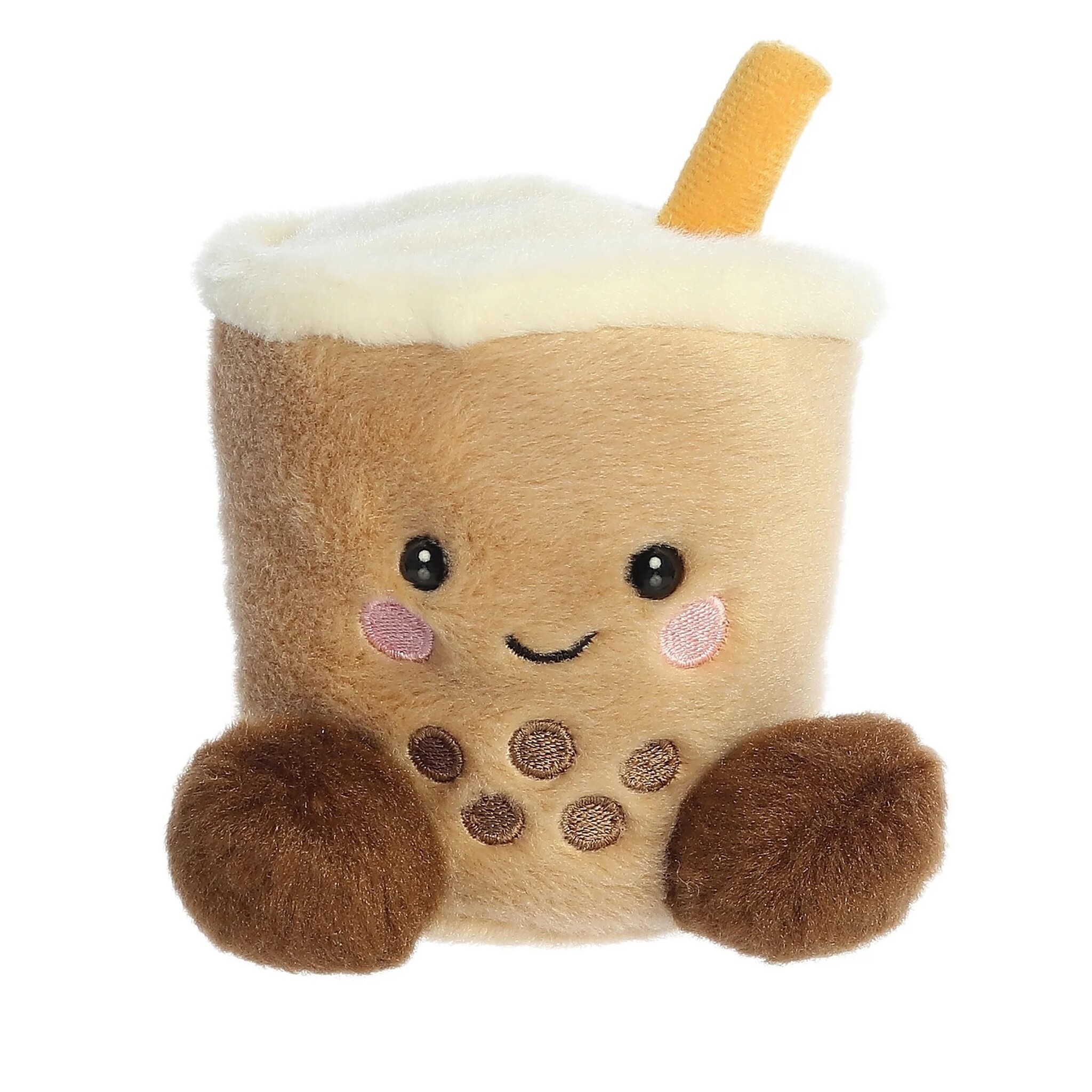 Palm Pals Milky tea knuffeltje - 13 cm