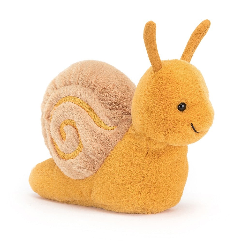 Jellycat Knuffel Sandy Snail - 12 cm