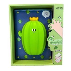 Kenji Squishy notebook A5 - Cactus