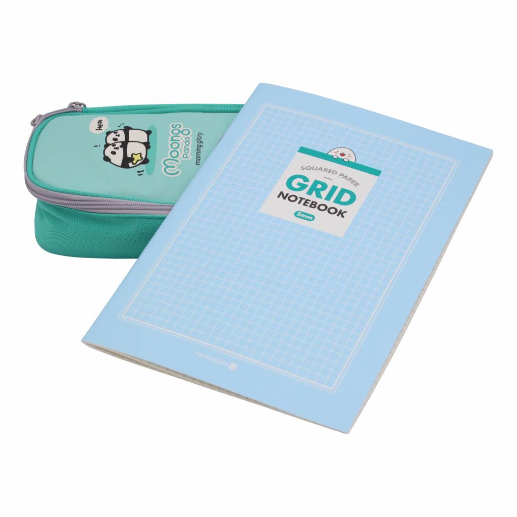 Moongs schrift ruitjes 5 mm