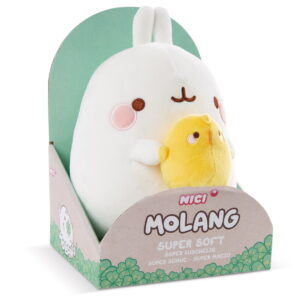 Molang Molang met Piu Piu knuffel - 24 cm