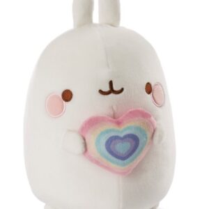 Molang Molang knuffel met hart - 48 cm