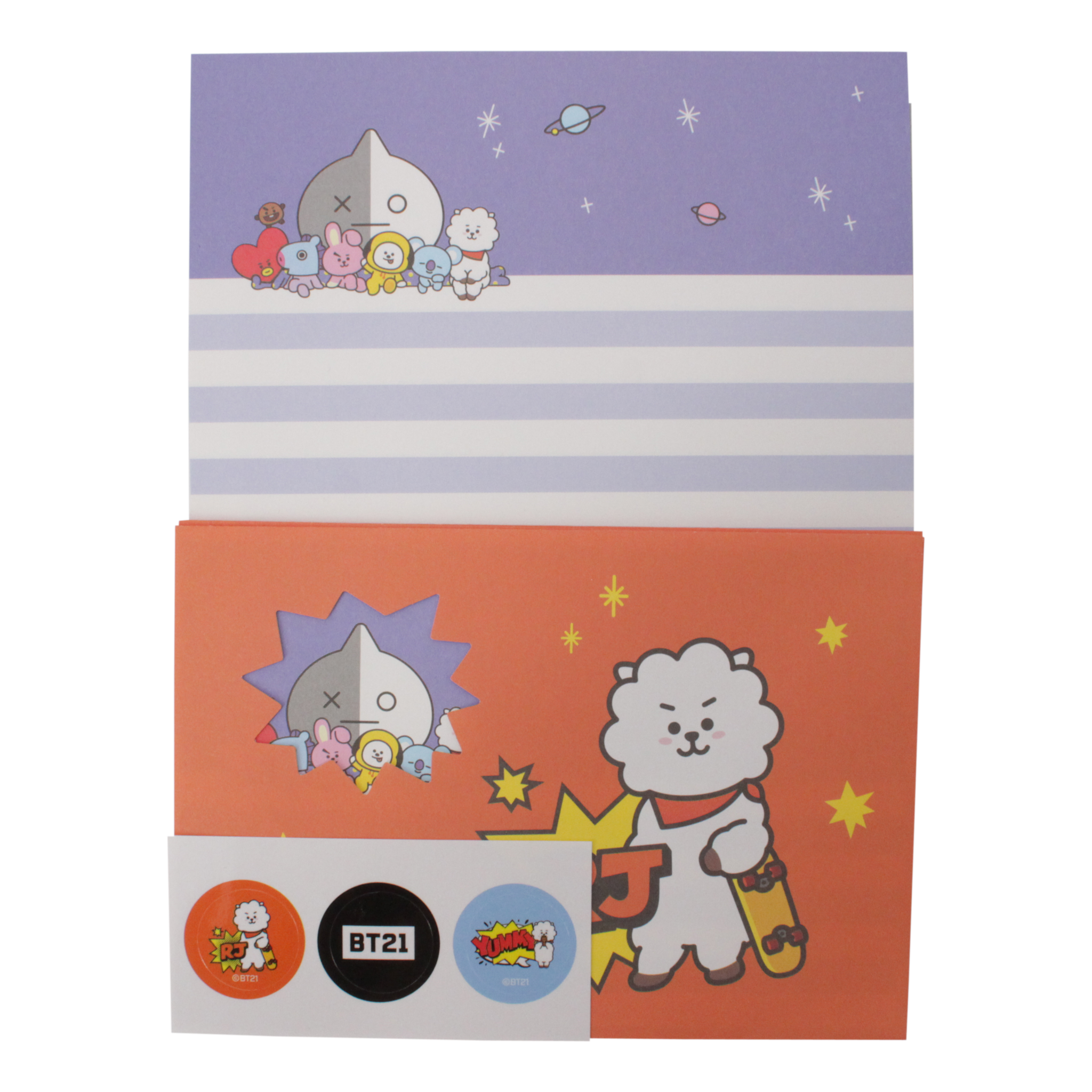 BT21 BT21 Briefpapier set B - RJ