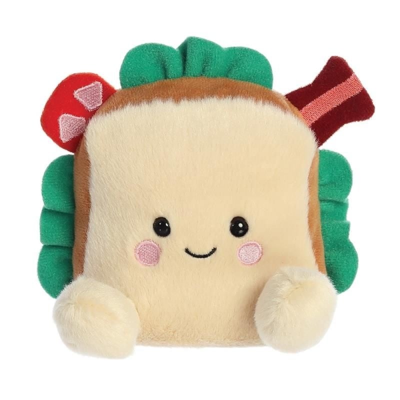 Palm Pals BLT sandwich knuffeltje - 13 cm