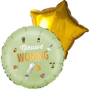 helium ballon nieuwe woning