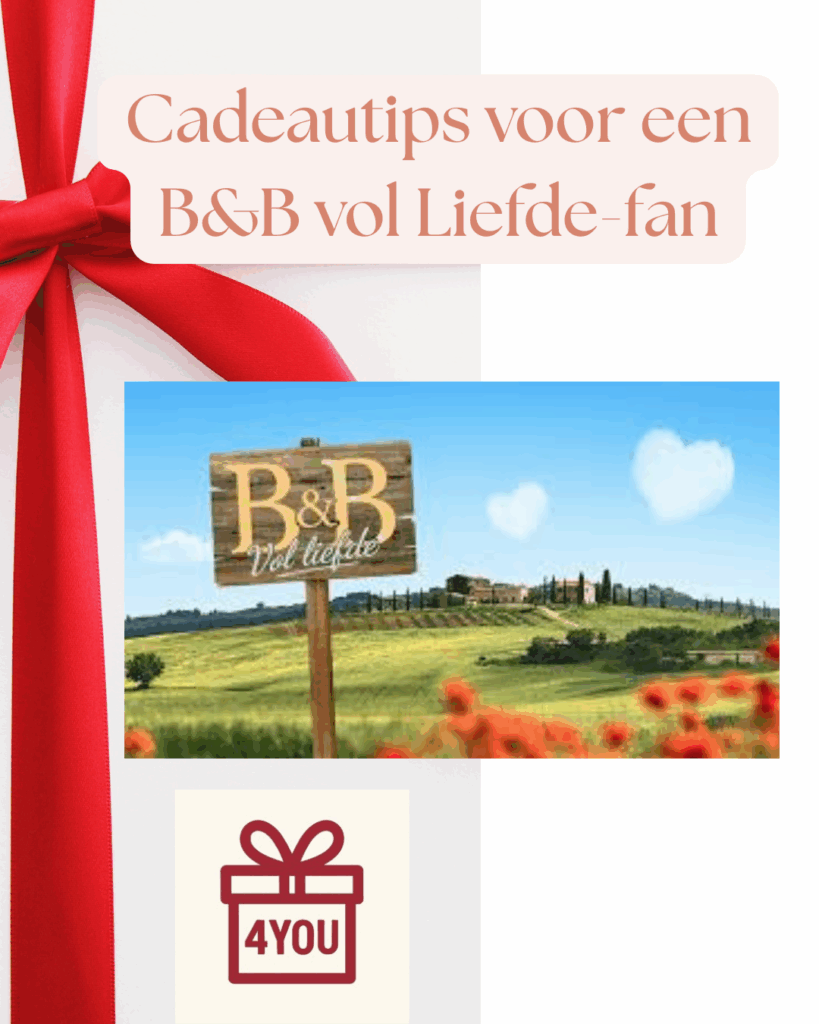 cadeautip voor een B&B vol Liefde-fan