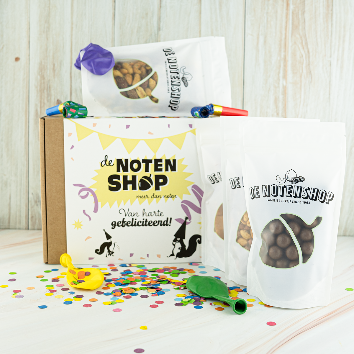 Verjaardag cadeau: Gefeliciteerd BOX
