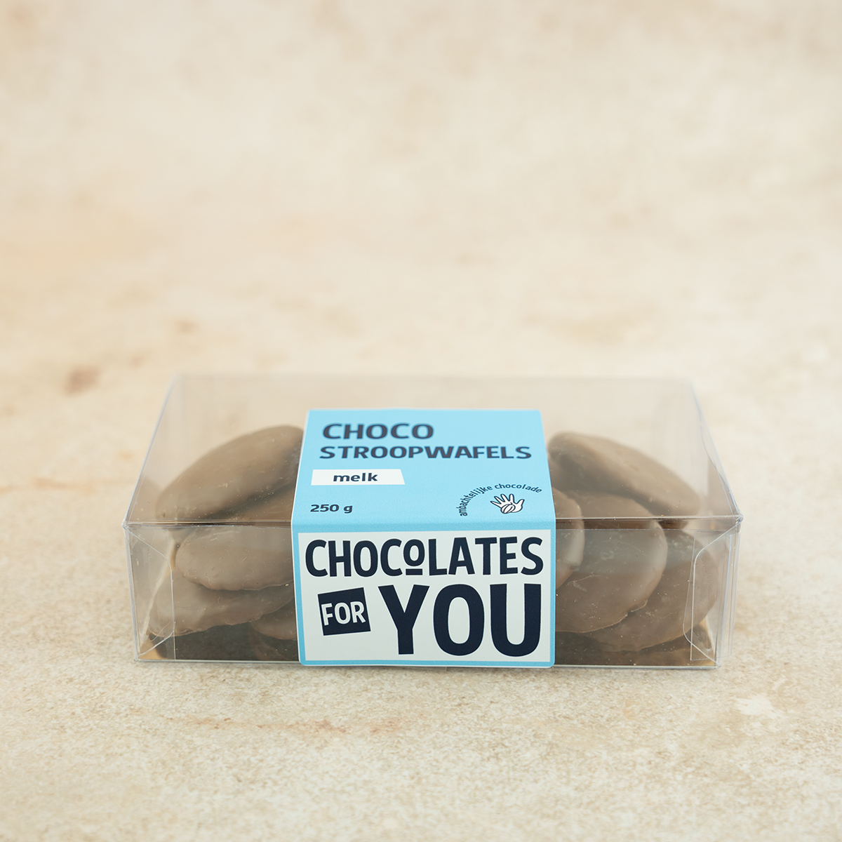 Chocolates For You Stroopwafels melk 250 gram