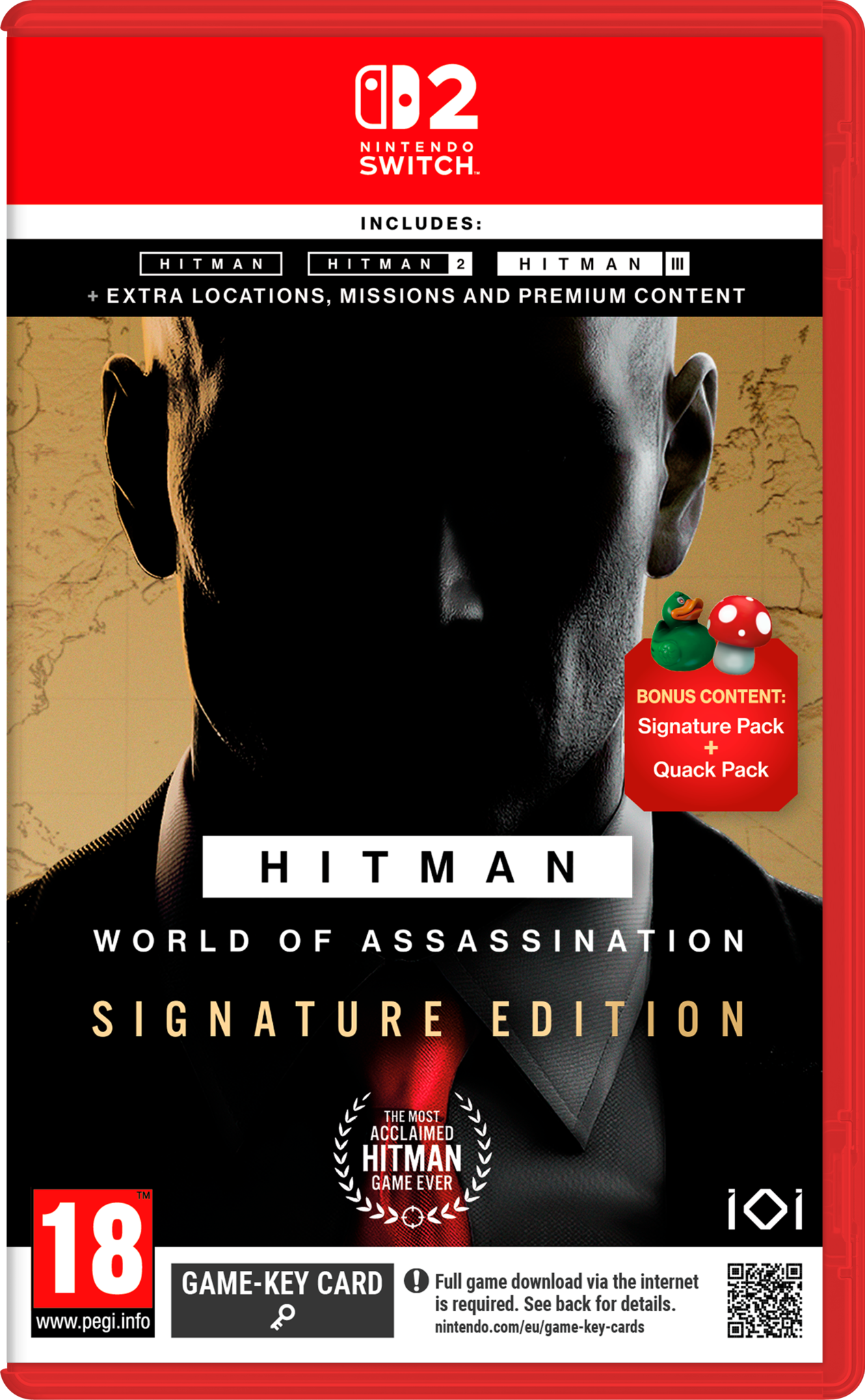 Nintendo Switch 2 Hitman World of Assassination - Signature Edition