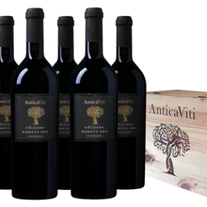 Antica Viti Edizione Numero Uno Vino Rosso wijnkist
