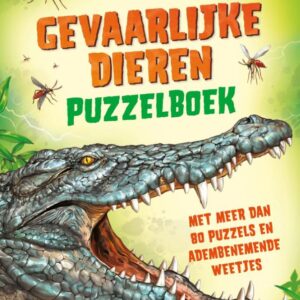 puzzelboek gevaarlijke dieren