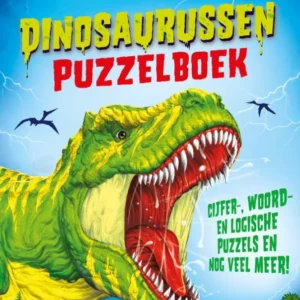 puzzelboek voor kinderen dinosaurus